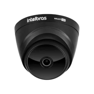 Camera Intelbras VHD 1220 Dome Black Full HD 1080p com Visão Noturna de 20 metros Multi HD
