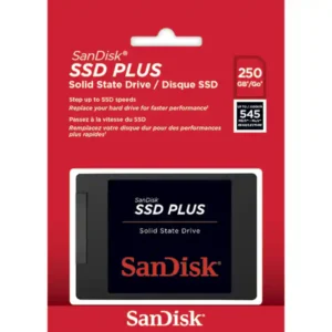 SSD 250GB Plus Sata 3, 2.5, SDSSDA-250, Leitura 240MB/s, Gravação 150MB/s, SanDisk BT