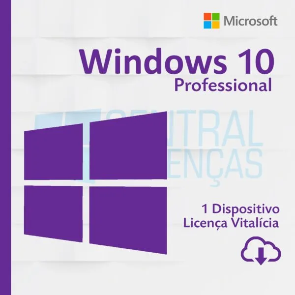 Licença Windows 10 pro oem ESD original vitalício