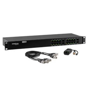 Power Balun 16 canais Intelbras VB 3016 WP - 4K, 2MP, Full HD, HD 720p
