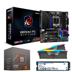 Kit Upgrade AMD Ryzen 5 8600G, B650M DDR5, 64GB DDR5, 4TB