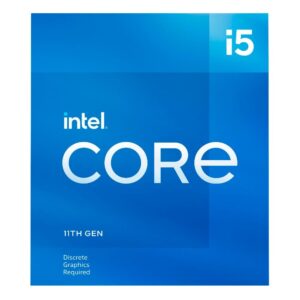 Processador Intel Core i5-11400F, 2.6 GHz (4.4GHz Turbo), Cache 12MB, 6 Núcleos, 12 Threads, LGA1200