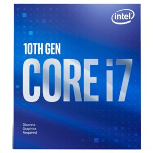 Processador Intel Core i7-10700F, 2.9GHz (4.8GHz Max Turbo), Cache 16MB, LGA 1200 - BX8070110700F