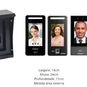 PROTETOR TOTEM EMBUTIR IN.BR LINHA 3532 3542 3540 PRETO - PROTECTM