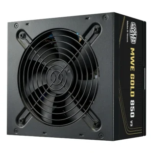 Fonte Cooler Master MWE Gold 850 V3, 850W, 80 Plus Ouro, ATX 3.1, PFC Ativo, Preto - MPE-8506-ACAG-BBR